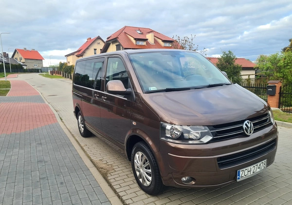 Volkswagen Caravelle cena 82900 przebieg: 230000, rok produkcji 2013 z Recz małe 137